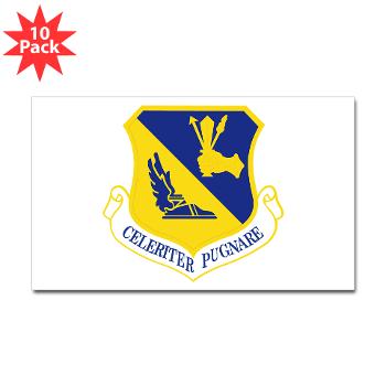 374AW - M01 - 01 - 374th Airlift Wing - Sticker (Rectangle 10 pk)