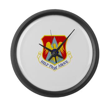 375AM - M01 - 03 - 375th Air Mobility - Large Wall Clock