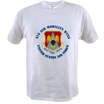 375AM - A01 - 04 - 375th Air Mobility with Text - Value T-shirt