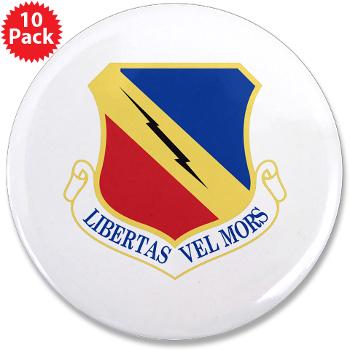 388FW - M01 - 01 - 388th Fighter Wing - 3.5" Button (10 pack)