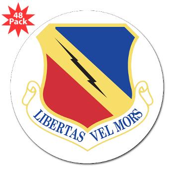 388FW - M01 - 01 - 388th Fighter Wing - 3" Lapel Sticker (48 pk) - Click Image to Close