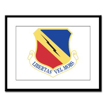 388FW - M01 - 02 - 388th Fighter Wing - Large Framed Print
