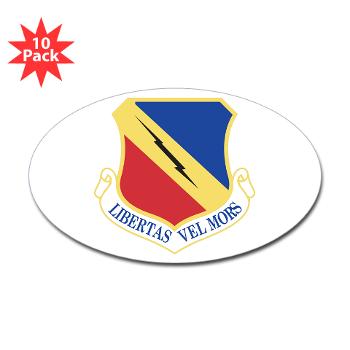 388FW - M01 - 01 - 388th Fighter Wing - Sticker (Oval 10 pk)