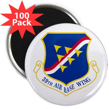 39ABW - M01 - 01 - 39th Air Base Wing - 2.25" Magnet (100 pack)