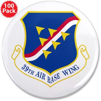 39ABW - M01 - 01 - 39th Air Base Wing - 3.5" Button (100 pack)