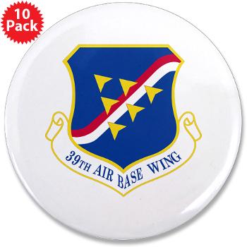 39ABW - M01 - 01 - 39th Air Base Wing - 3.5" Button (10 pack)