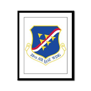 39ABW - M01 - 02 - 39th Air Base Wing - Framed Panel Print