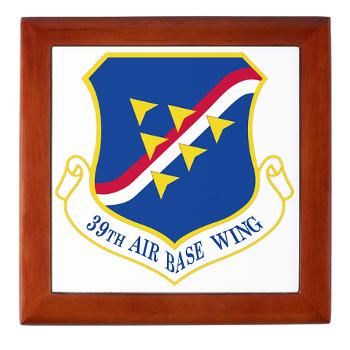 39ABW - M01 - 03 - 39th Air Base Wing - Keepsake Box