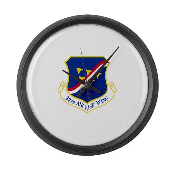 39ABW - M01 - 03 - 39th Air Base Wing - Large Wall Clock