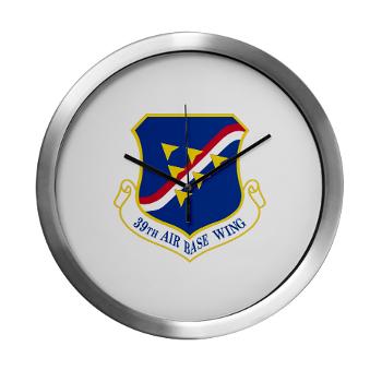 39ABW - M01 - 03 - 39th Air Base Wing - Modern Wall Clock