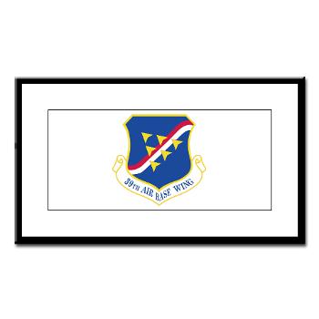 39ABW - M01 - 02 - 39th Air Base Wing - Small Framed Print