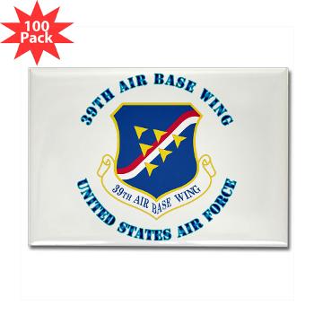 39ABW - M01 - 01 - 39th Air Base Wing - Rectangle Magnet (100 pack) - Click Image to Close
