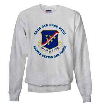 39ABW - A01 - 03 - 39th Air Base Wing with Text - Sweatshirt