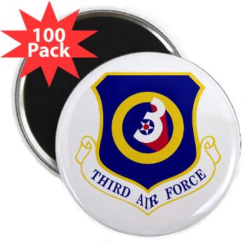 3AF - M01 - 01 - 3rd Air Force - 2.25" Magnet (100 pack)