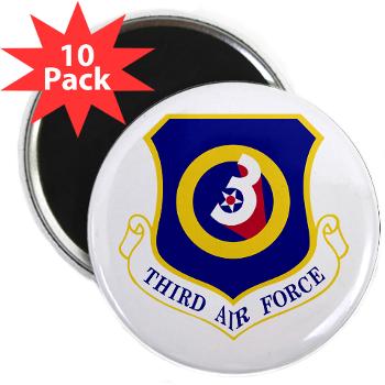 3AF - M01 - 01 - 3rd Air Force - 2.25" Magnet (10 pack)
