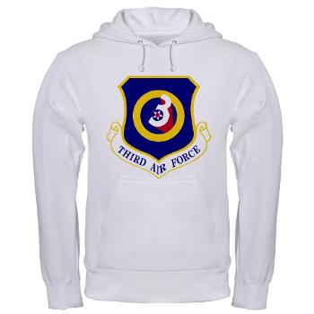 3AF - A01 - 03 - 3rd Air Force - Hooded Sweatshirt - Click Image to Close