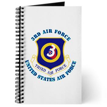 3AF - M01 - 02 - 3rd Air Force with Text - Journal