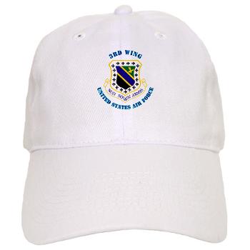 3W - A01 - 01 - 3rd Wing with Text - Cap