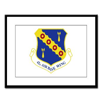 42ABW - M01 - 02 - 42nd Air Base Wing - Large Framed Print - Click Image to Close