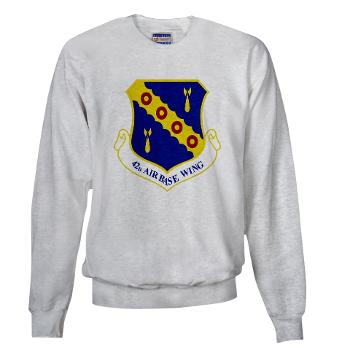 42ABW - A01 - 03 - 42nd Air Base Wing - Sweatshirt - Click Image to Close
