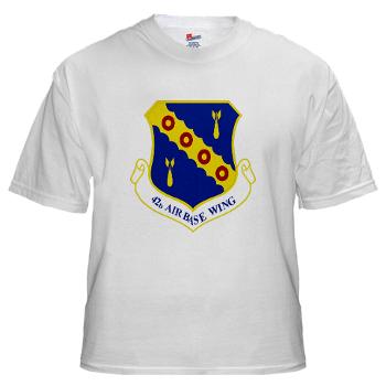 42ABW - A01 - 04 - 42nd Air Base Wing - White t-Shirt