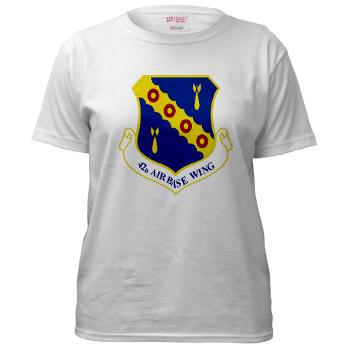 42ABW - A01 - 04 - 42nd Air Base Wing - Women's T-Shirt