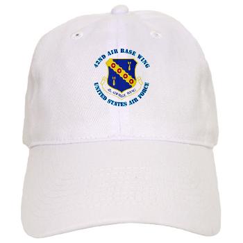 42ABW - A01 - 01 - 42nd Air Base Wing with Text - Cap