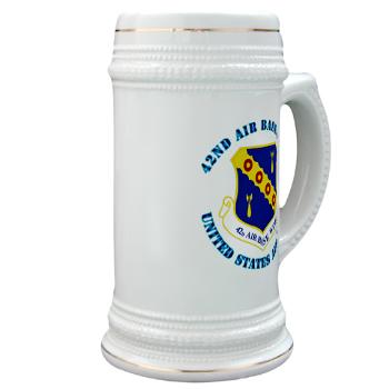 42ABW - M01 - 03 - 42nd Air Base Wing with Text - Stein