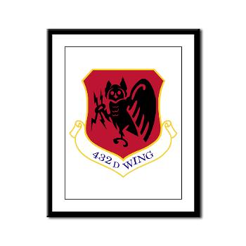 432W - M01 - 02 - 432nd Wing - Framed Panel Print