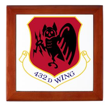 432W - M01 - 03 - 432nd Wing - Keepsake Box