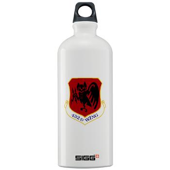 432W - M01 - 03 - 432nd Wing - Sigg Water Bottle 1.0L - Click Image to Close