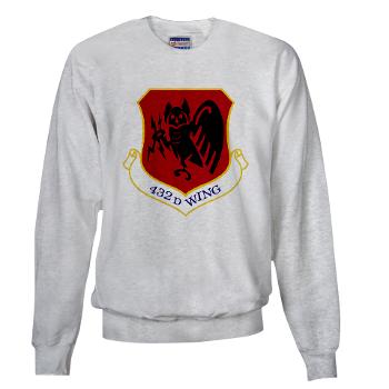 432W - A01 - 03 - 432nd Wing - Sweatshirt - Click Image to Close