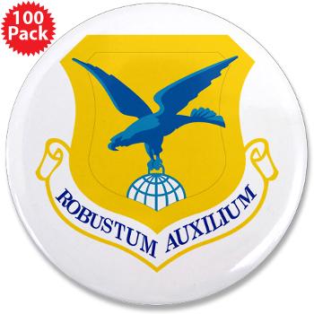 436AW - M01 - 01 - 436th Airlift Wing - 3.5" Button (100 pack)