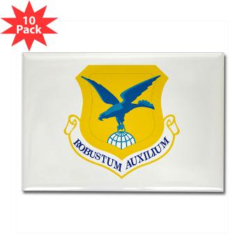 436AW - M01 - 01 - 436th Airlift Wing - Rectangle Magnet (10 pack)