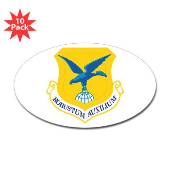 436AW - M01 - 01 - 436th Airlift Wing - Sticker (Oval 10 pk)