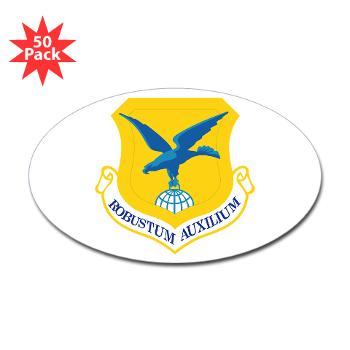 436AW - M01 - 01 - 436th Airlift Wing - Sticker (Oval 50 pk)