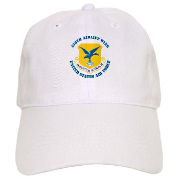 436AW - A01 - 01 - 436th Airlift Wing with text - Cap