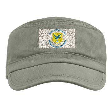 436AW - A01 - 01 - 436th Airlift Wing with text - Military Cap