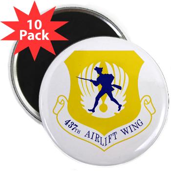437AW - M01 - 01 - 437th Airlift Wing - 2.25" Magnet (10 pack) - Click Image to Close