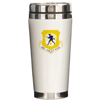 437AW - M01 - 03 - 437th Airlift Wing - Ceramic Travel Mug - Click Image to Close
