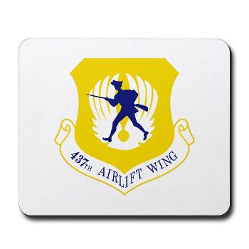 437AW - M01 - 03 - 437th Airlift Wing - Mousepad - Click Image to Close