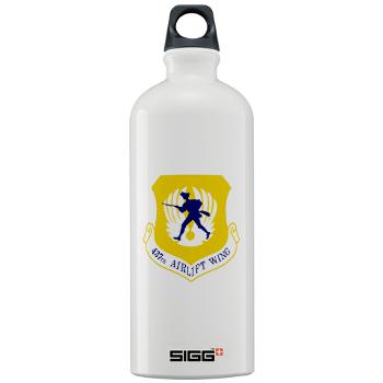 437AW - M01 - 03 - 437th Airlift Wing - Sigg Water Bottle 1.0L - Click Image to Close