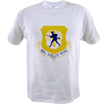437AW - A01 - 04 - 437th Airlift Wing - Value T-shirt