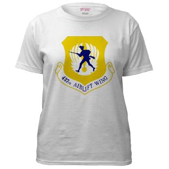 437AW - A01 - 04 - 437th Airlift Wing - Women's T-Shirt