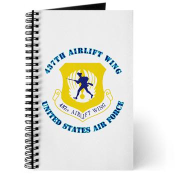 437AW - M01 - 02 - 437th Airlift Wing with Text - Journal