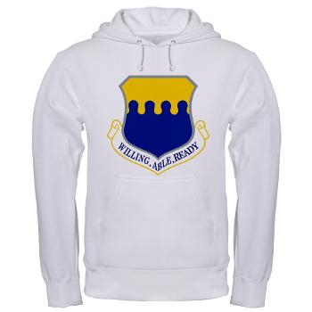 43AW - A01 - 03 - 43rd Airlift Wing - Hooded Sweatshirt - Click Image to Close