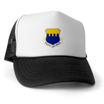 43AW - A01 - 02 - 43rd Airlift Wing - Trucker Hat - Click Image to Close