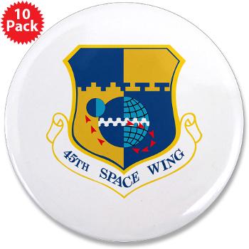 45SW - M01 - 01 - 45th Space Wing - 3.5" Button (10 pack)