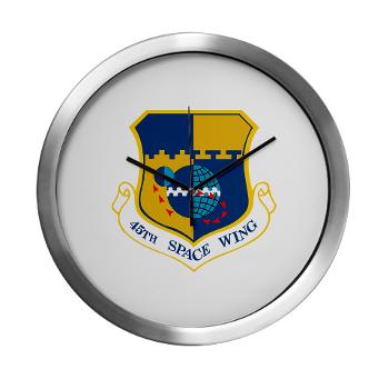 45SW - M01 - 03 - 45th Space Wing - Modern Wall Clock