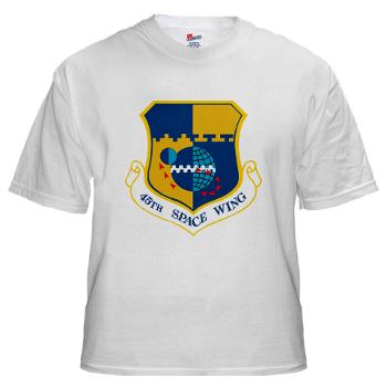 45SW - A01 - 04 - 45th Space Wing - White t-Shirt